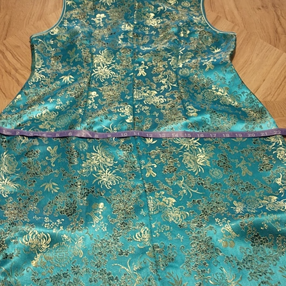 Beautiful Cheongsam Maxi Style Dress - Picture 13 of 16